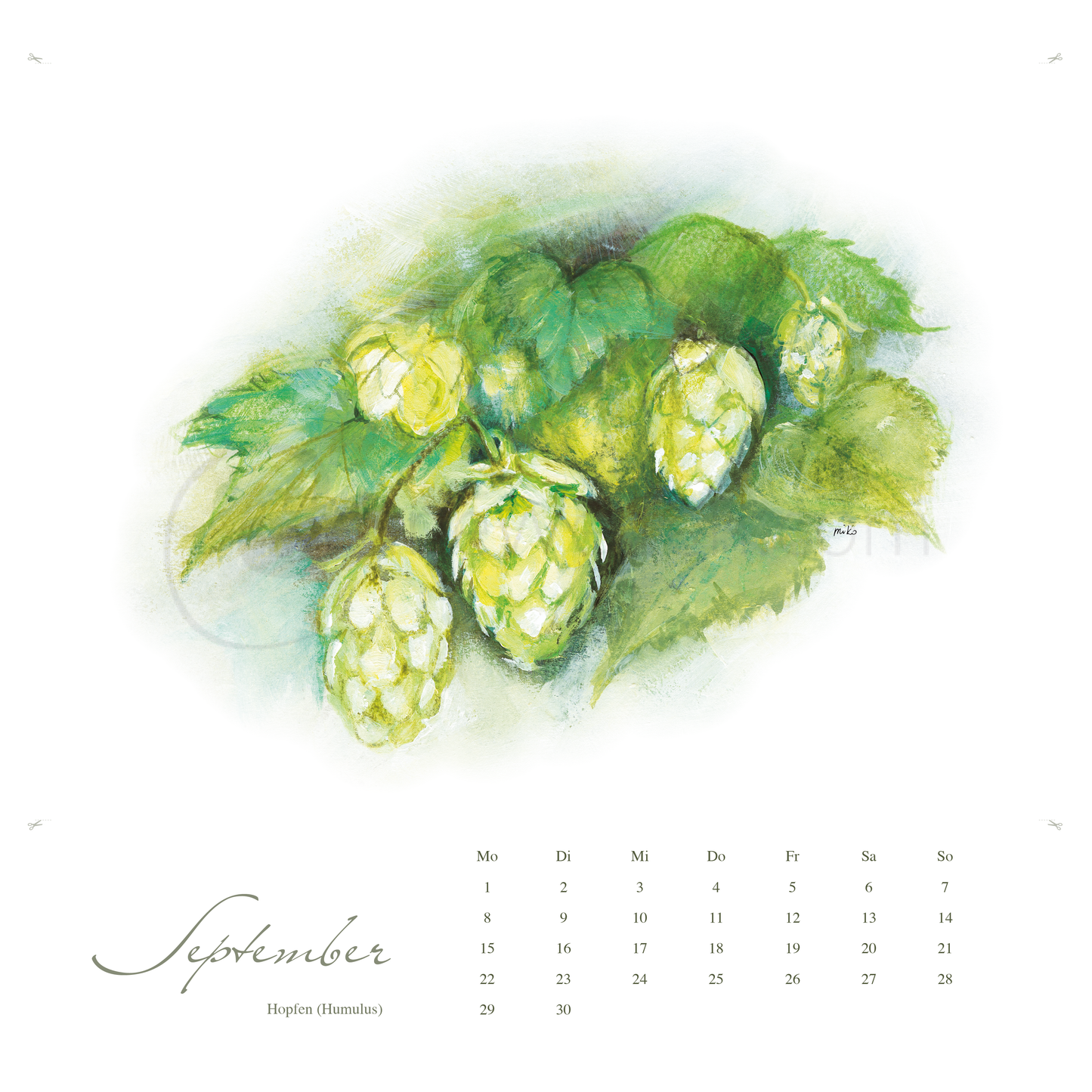 Kneipps Kräuterzauber – Natur entdecken im Kalender 2025 Kalender meinewelten.com Michalina Koch