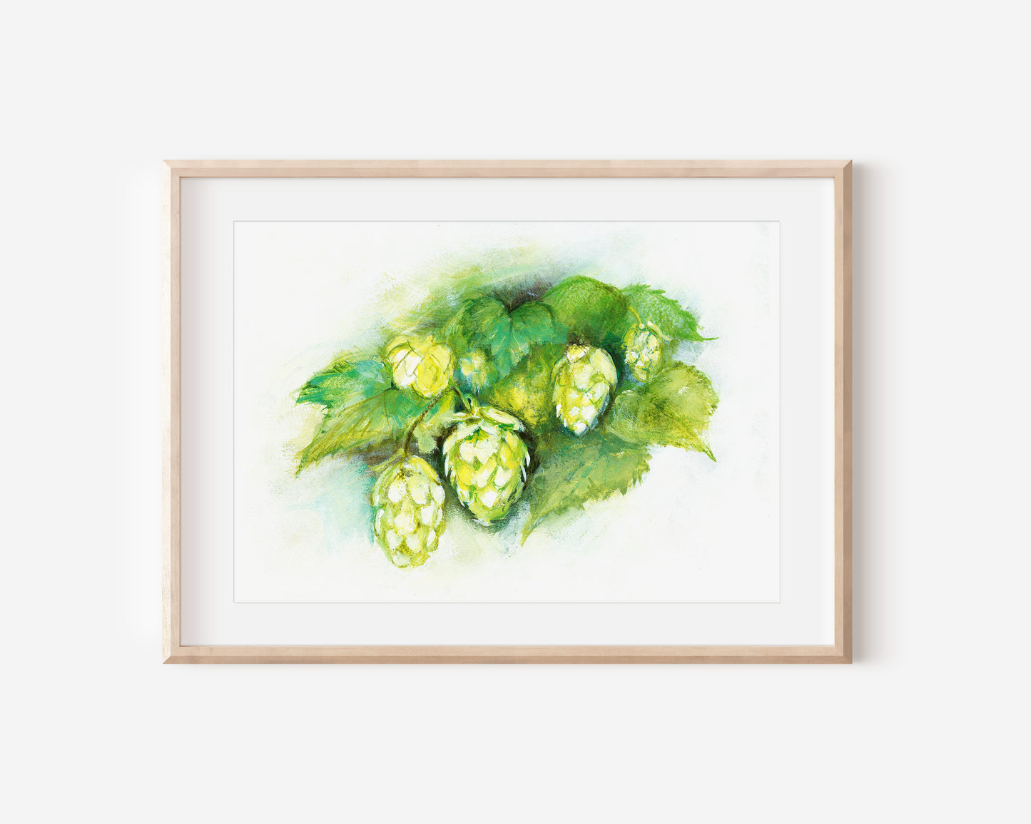 Hopfen Print DIN A4 matowy papier artystyczny 250g Wysoka jakość
