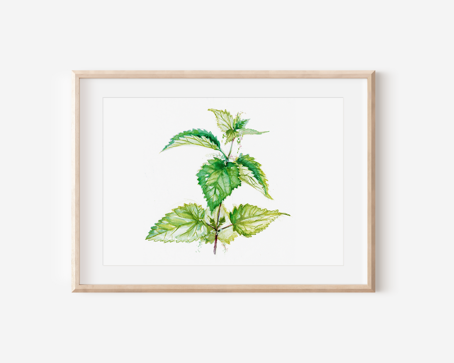Nettle Print DIN A4 Matowy papier artystyczny 250g Wysoka jakość